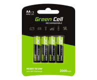 Bateria lub akumulatorek Green Cell 4x AA HR6 2000mAh GR02